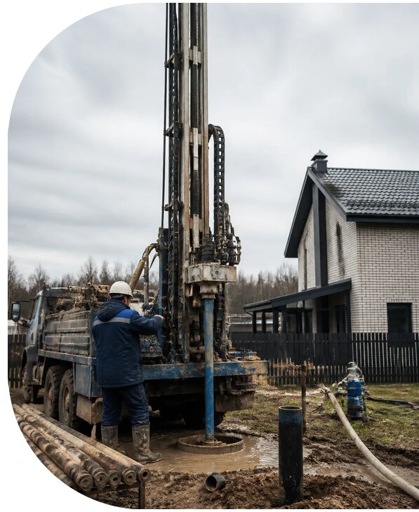 Бурение скважин на воду под ключ в Дзержинске от 122004 р. | АПаруса-Дзр